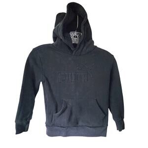 Puma Youth Pullover Hoodie Sweatshirt XS